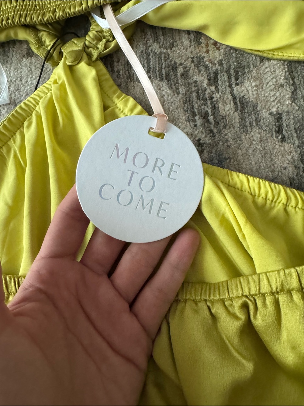 Women’s Yellow Sundress - More To Come